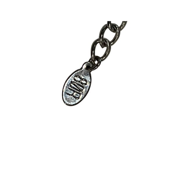 8 Other Reasons Disc Crop Top in Silver One Size New Womens Disc Mirror Cropped - Picture 9 of 12